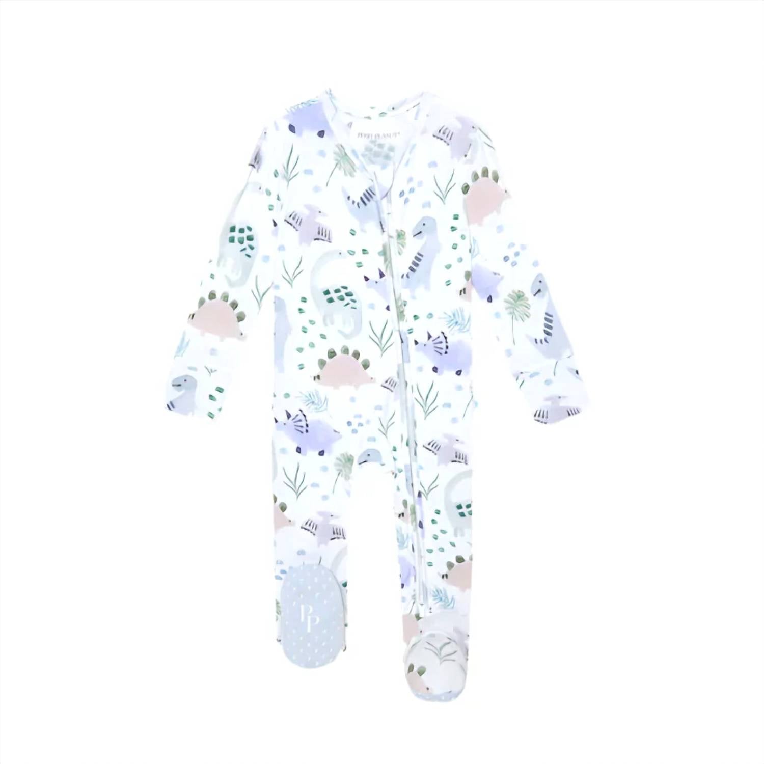 Posh Peanut - Baby Milo Zippered One Piece Footie