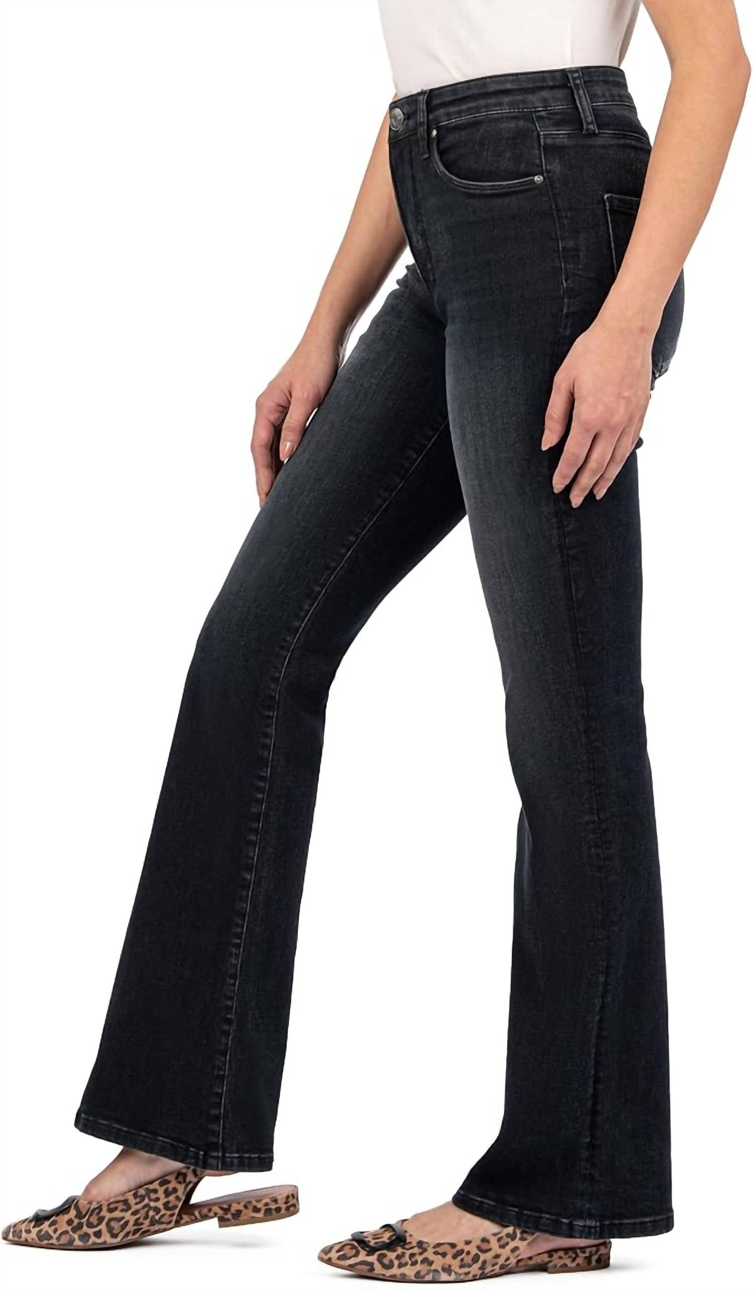 Kut From The Kloth - Ana High Rise Flare Jeans