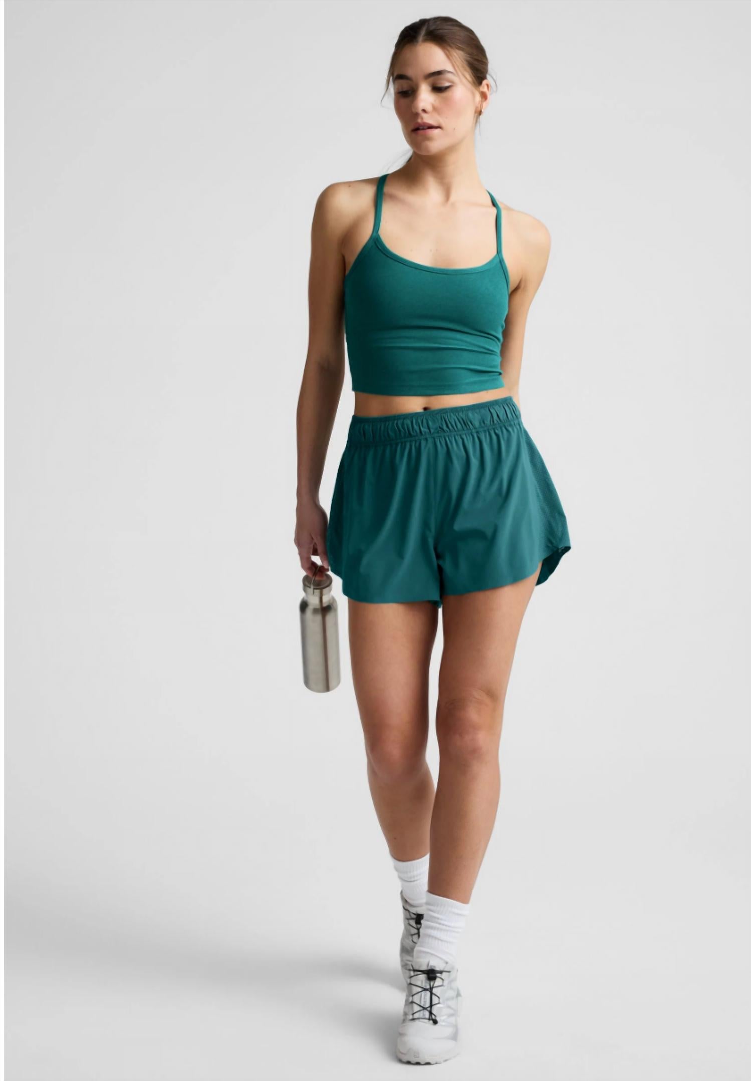 Beyond Yoga - Spacedye on the Up Cropped Tank