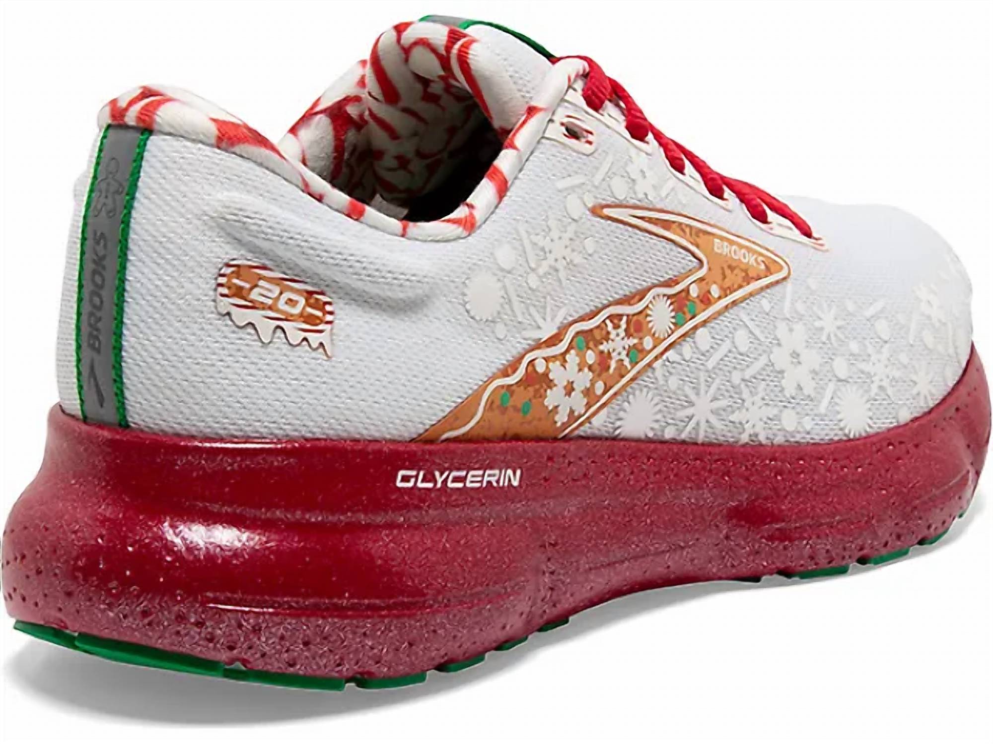 BROOKS Men's Glycerin 20 Running Shoes in run merry 2023 - men's shoe - alternate view