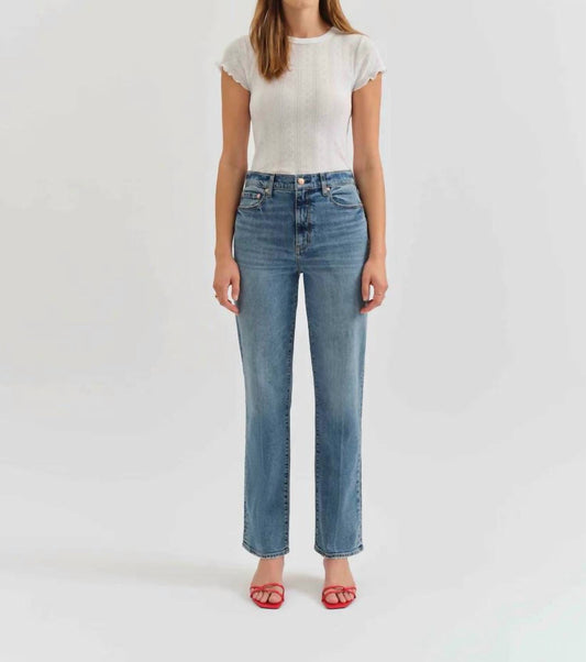 Daze - Sundaze High Rise Straight Jeans