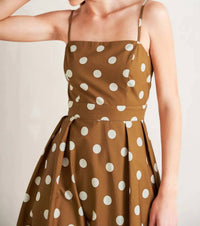 Flying Tomato - Polka Dot Midi Dress