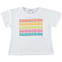 Suburban Riot - Girl's Summering Boxy Tee