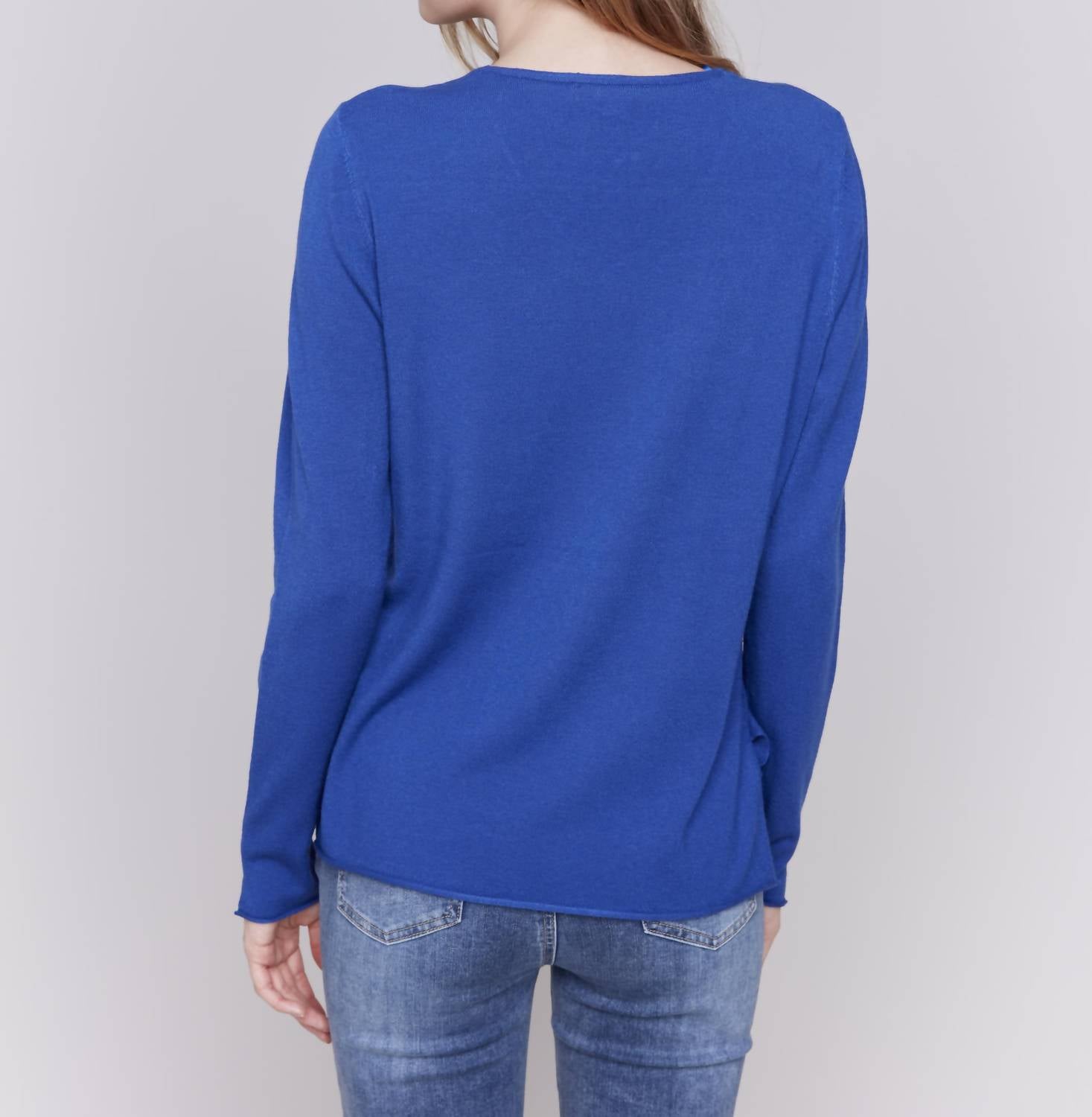 Charlie B - Basic Long Sleeve Sweater