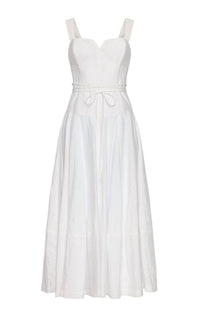 cinq a sept Jerome Midi Dress in white - women's dress - view 5