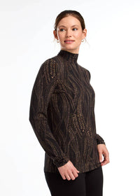 Fdj - Mockneck Long Sleeve Tee