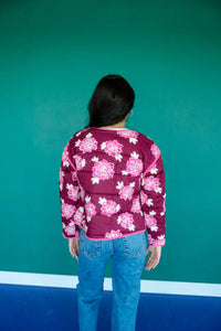Mia - Floral Quilted Jacket