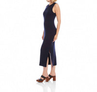 Karen Kane - Ribbed Sleeveless Midi Column Dress