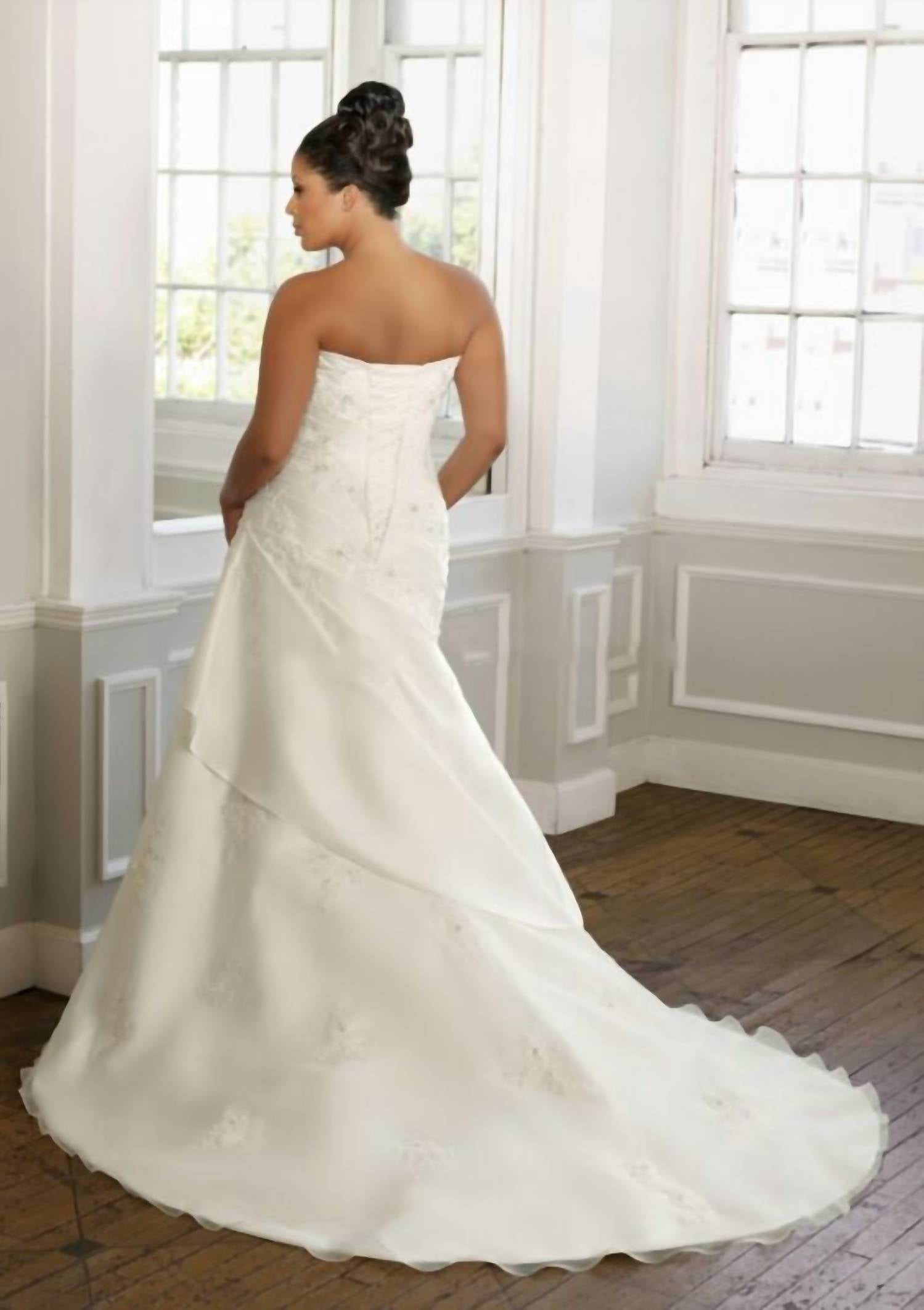 Morilee - Strapless Plus Wedding Dress