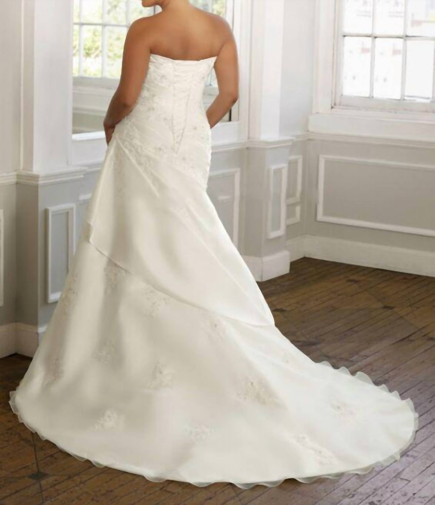 Morilee - Strapless Plus Wedding Dress