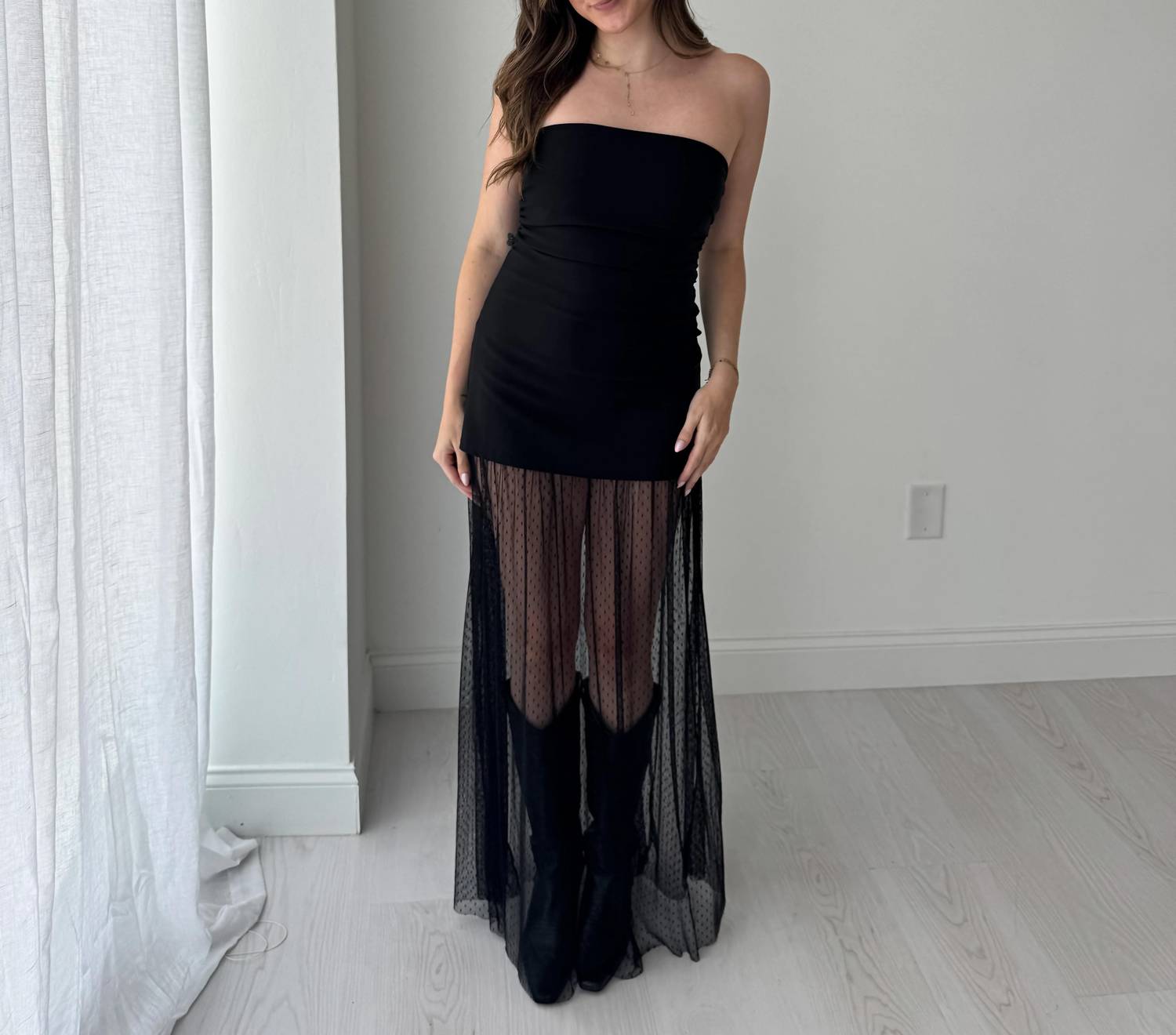 Blue Blush - The Ella Maxi Dress