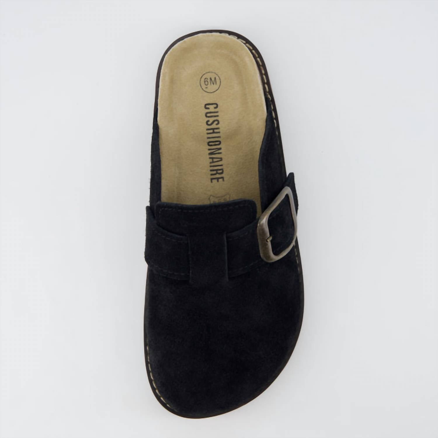 Cushionaire - Women's Blain Genuine Suede Clogs