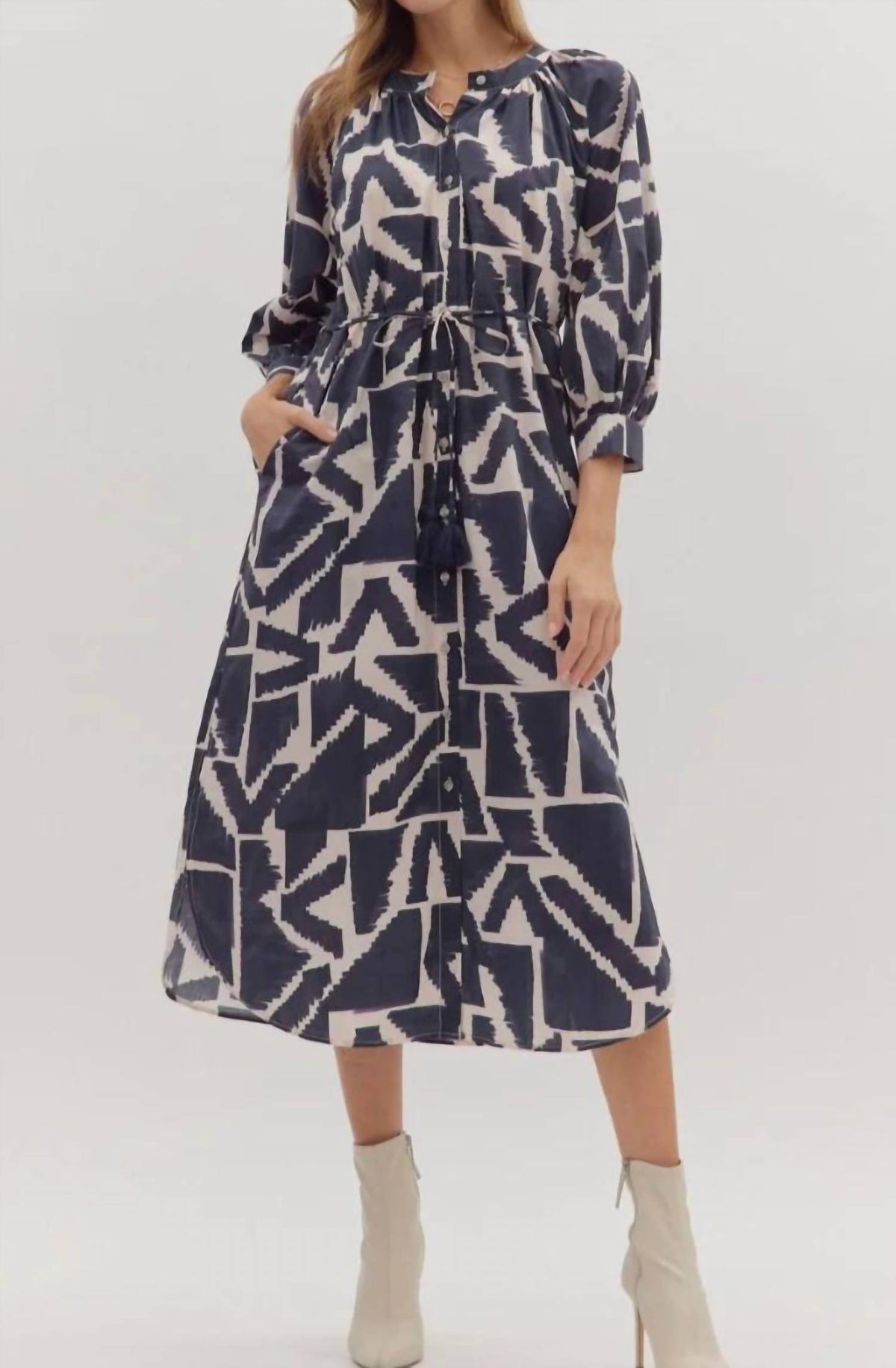 Entro - Lauren Midi Dress