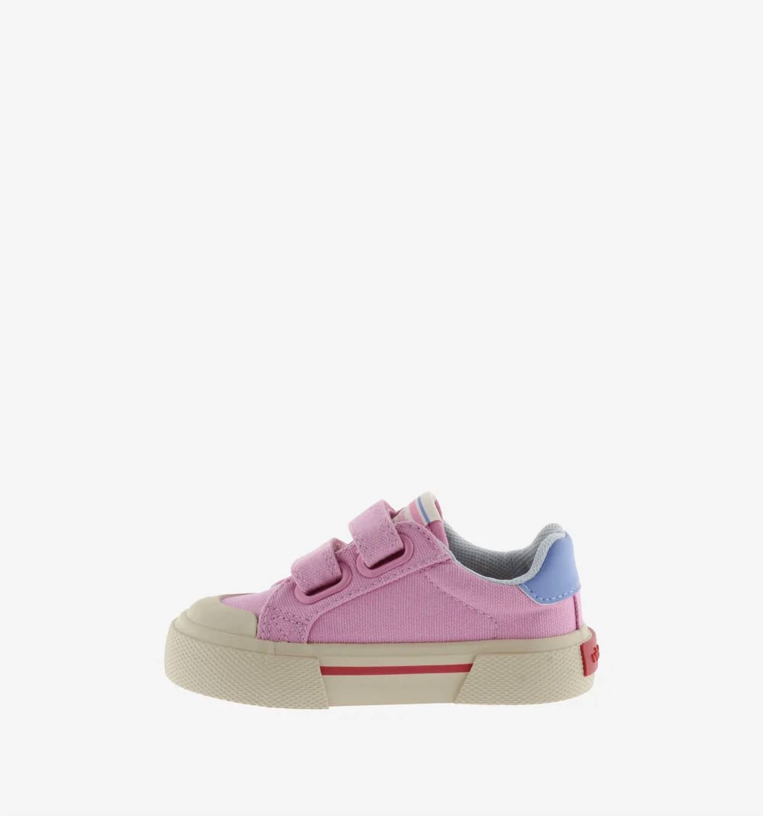 Victoria - Kids Tribu Wide Fit Split Leather & Contrast Sneakers