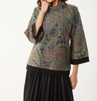 Isle By Melis Kozan - Radiant Mock Neck Top