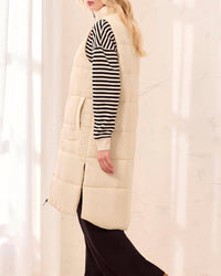 Tribal - Long Quilted Vest
