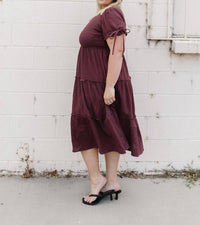 Mikarose Remington Midi Dress in brown - women's dress - view 9