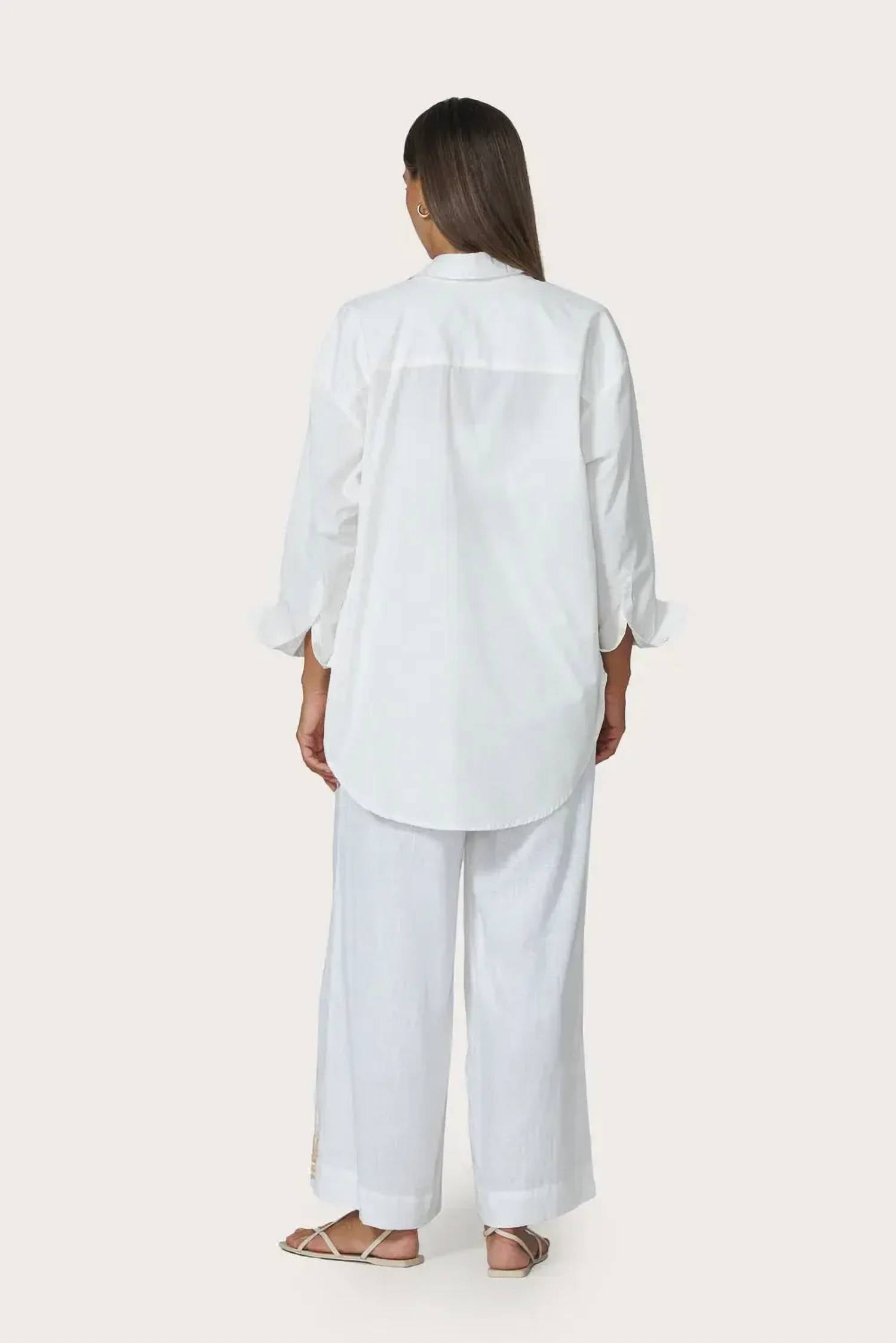 Lusana - Palma Embroidered Shirt