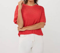 Esqualo - Open Knit Sweater