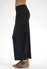 LNA Slater Skirt in liquid onyx - women's skirt - alternate view