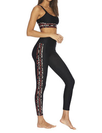 Beach Riot Jade Legging in multi leopard - women's pants