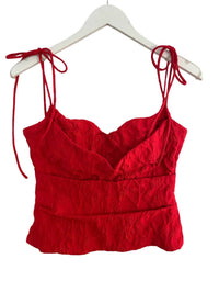 Rosie Assoulin - Floral Cloque Cami Top