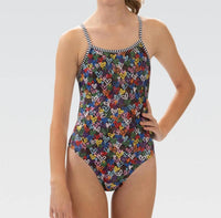 Dolfin Women's Tring Back One Piece in love wins print - women's swimwear