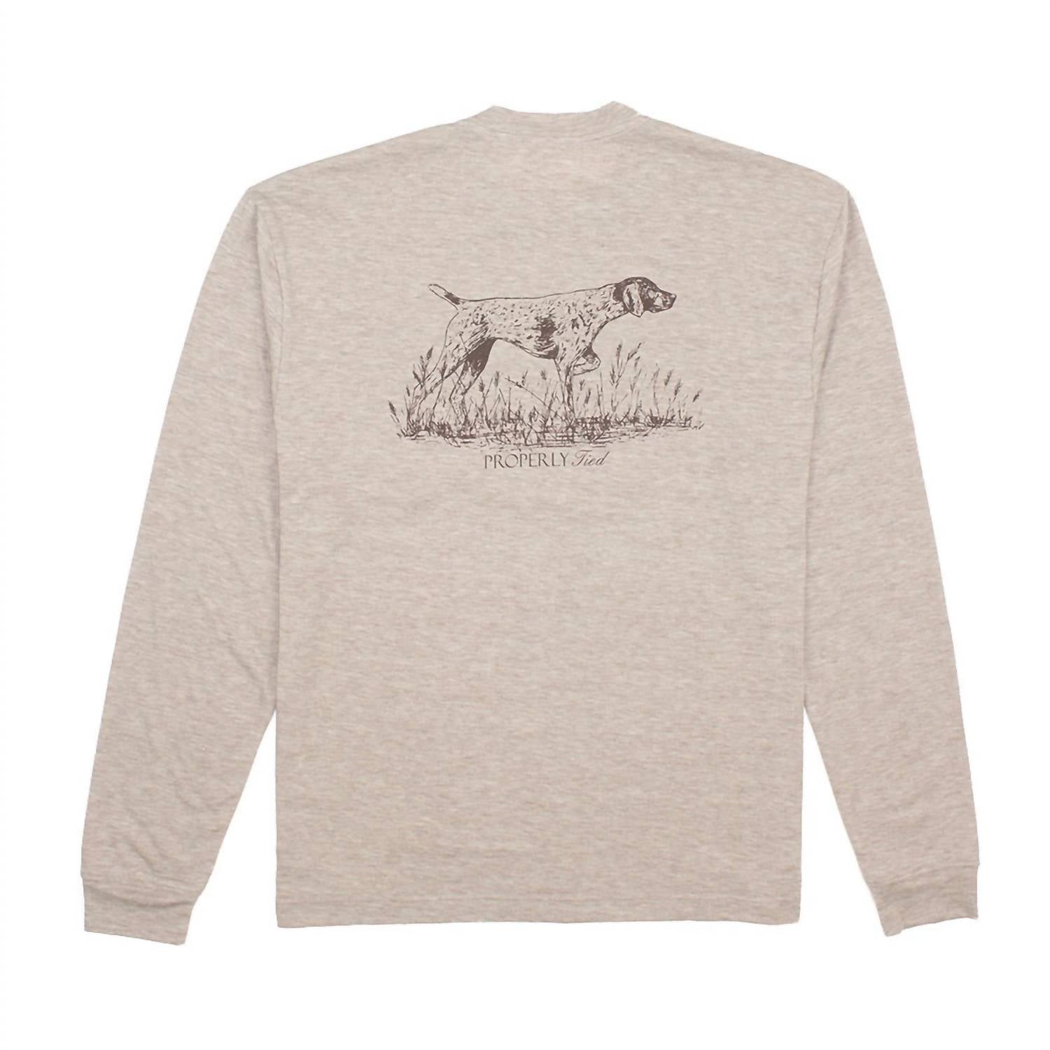 Properly Tied - Men's Pointer Portland Pocket Tee