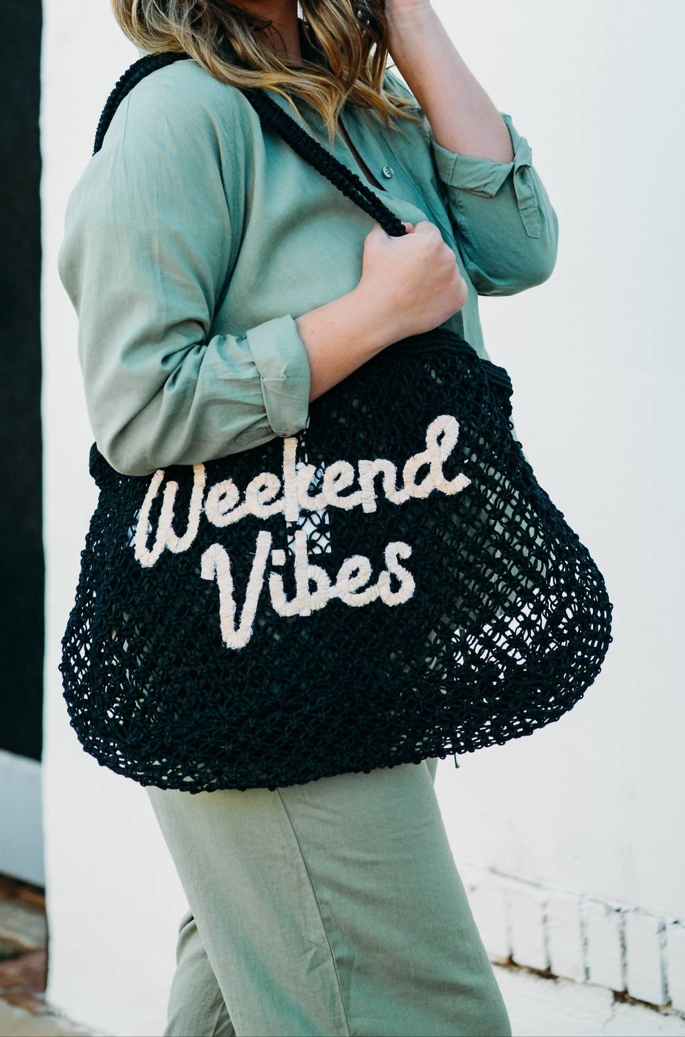 Z Supply - Women's Weekend Vibes Woven Jute Bag