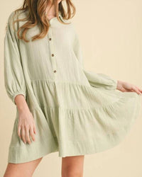 Camellia - Cotton guaze dress