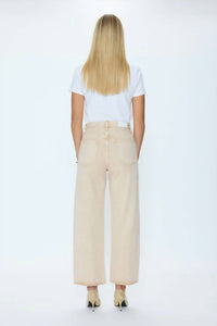 PISTOLA Tate Crop Jean in dune 2 - women's jeans - alternate view