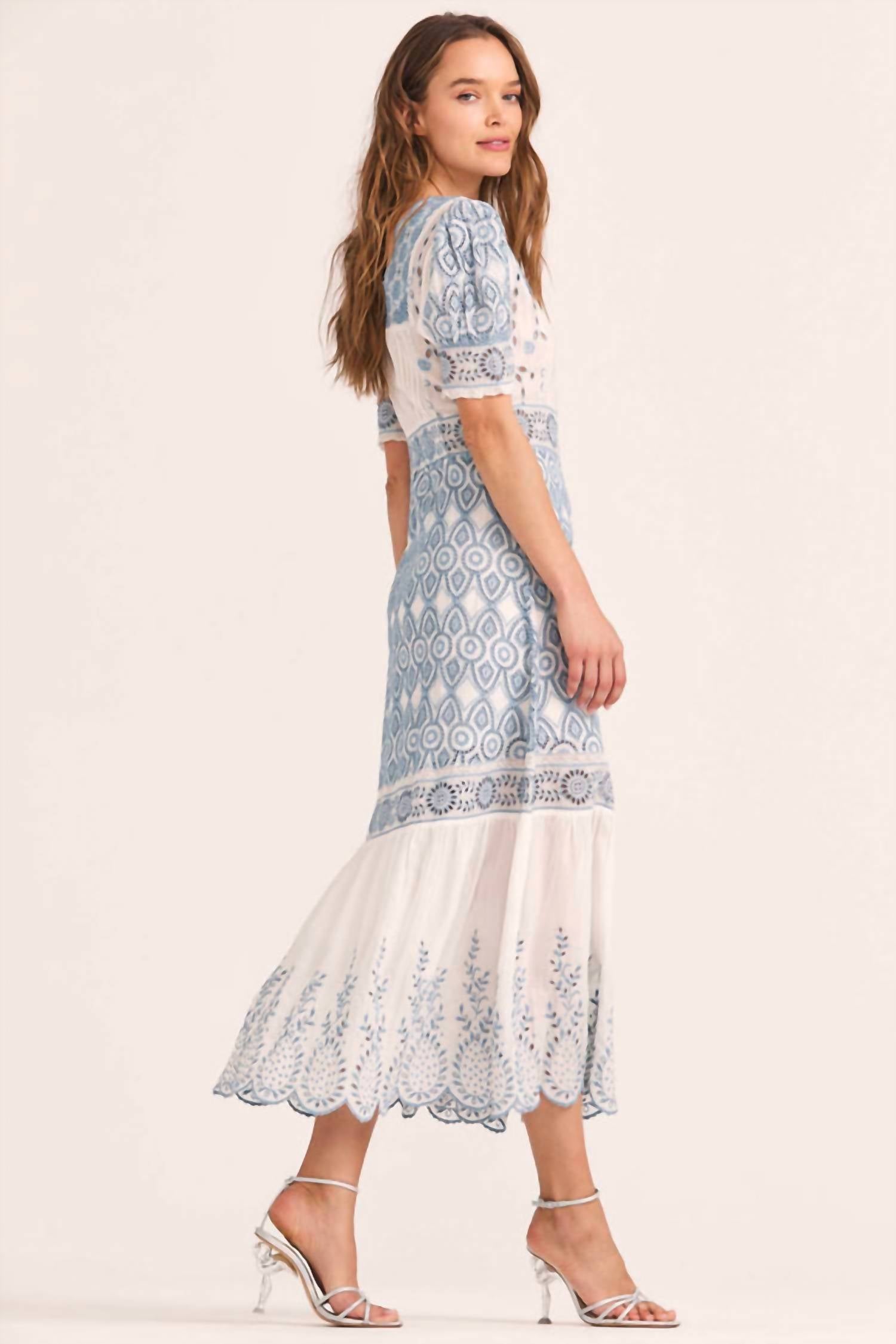 Loveshackfancy - Helena Midi Dress