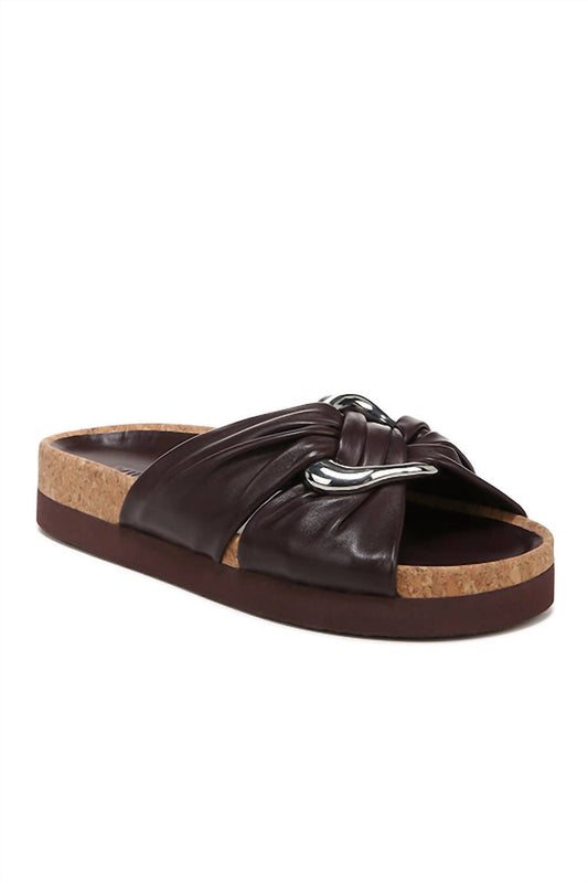 Vince - Women's Glo Leather Slide Sandal