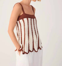 Dress To - Bicolor Knitted Top
