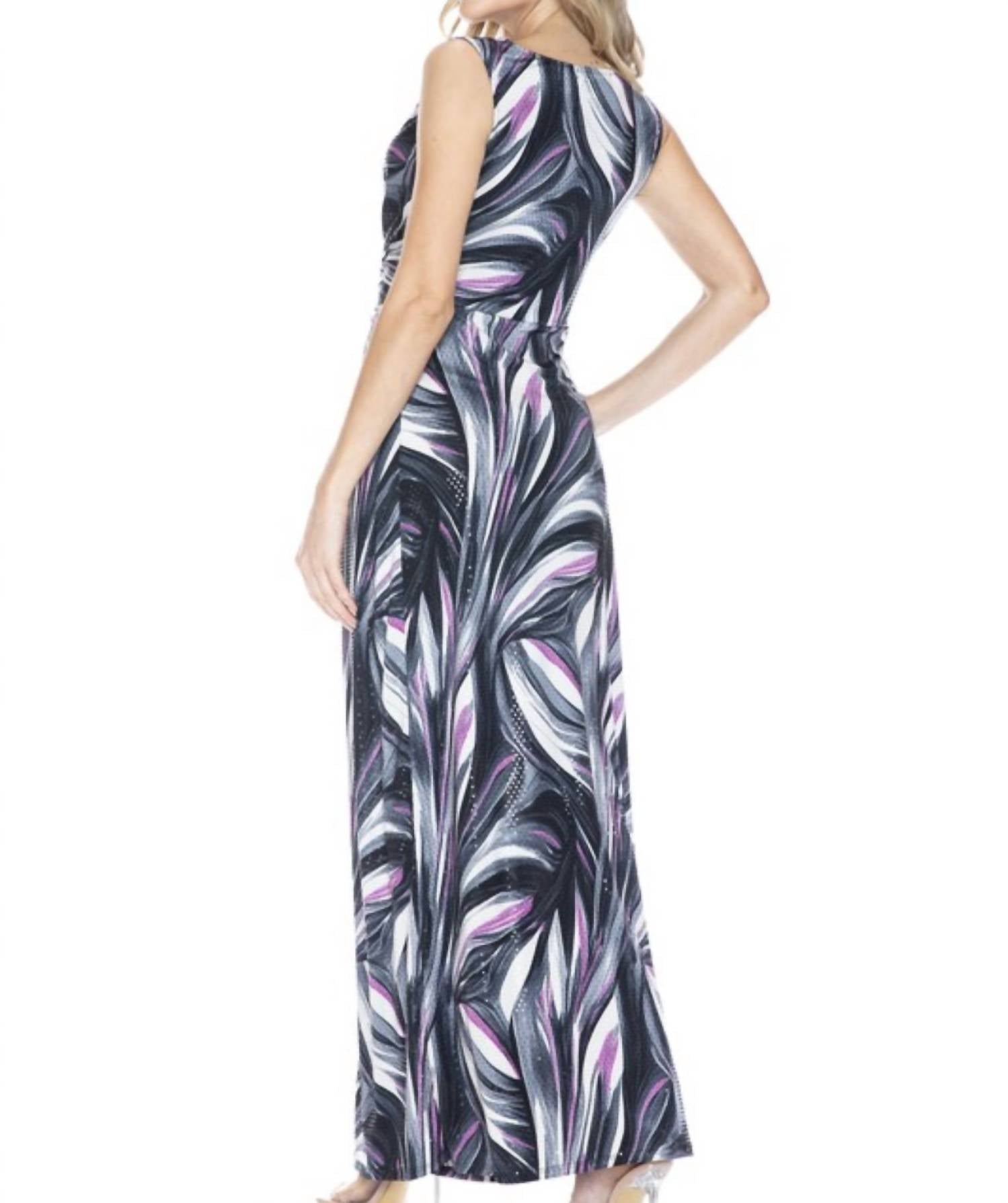 Ariella - Twist Front Maxi Dress
