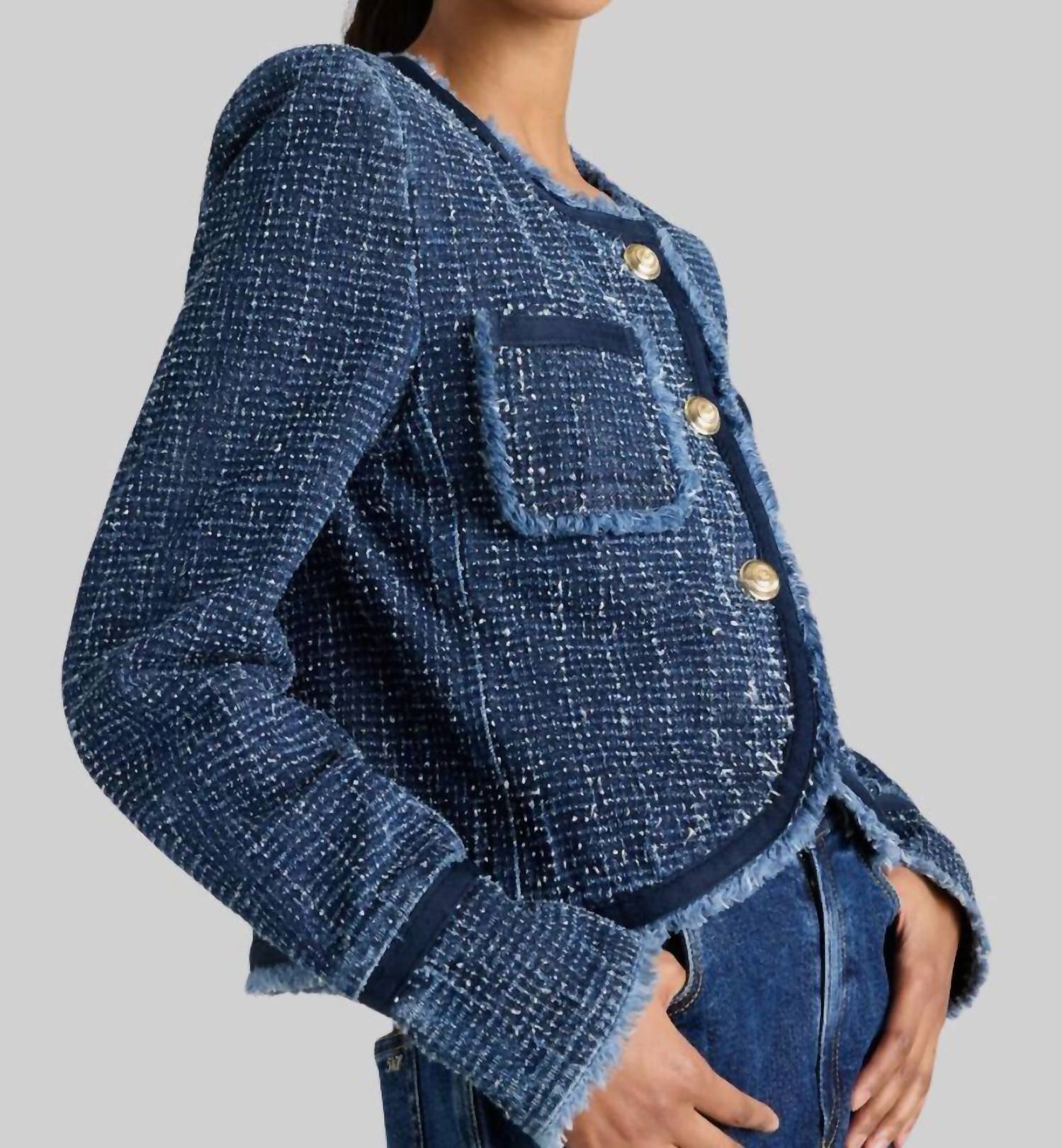 Cinq A Sept - Boucle Denim Zanda Jacket