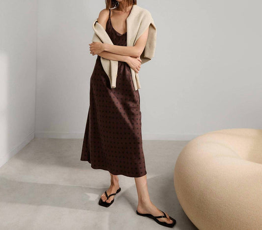 Lunya - Washable Silk Bias Slip Midi Dress