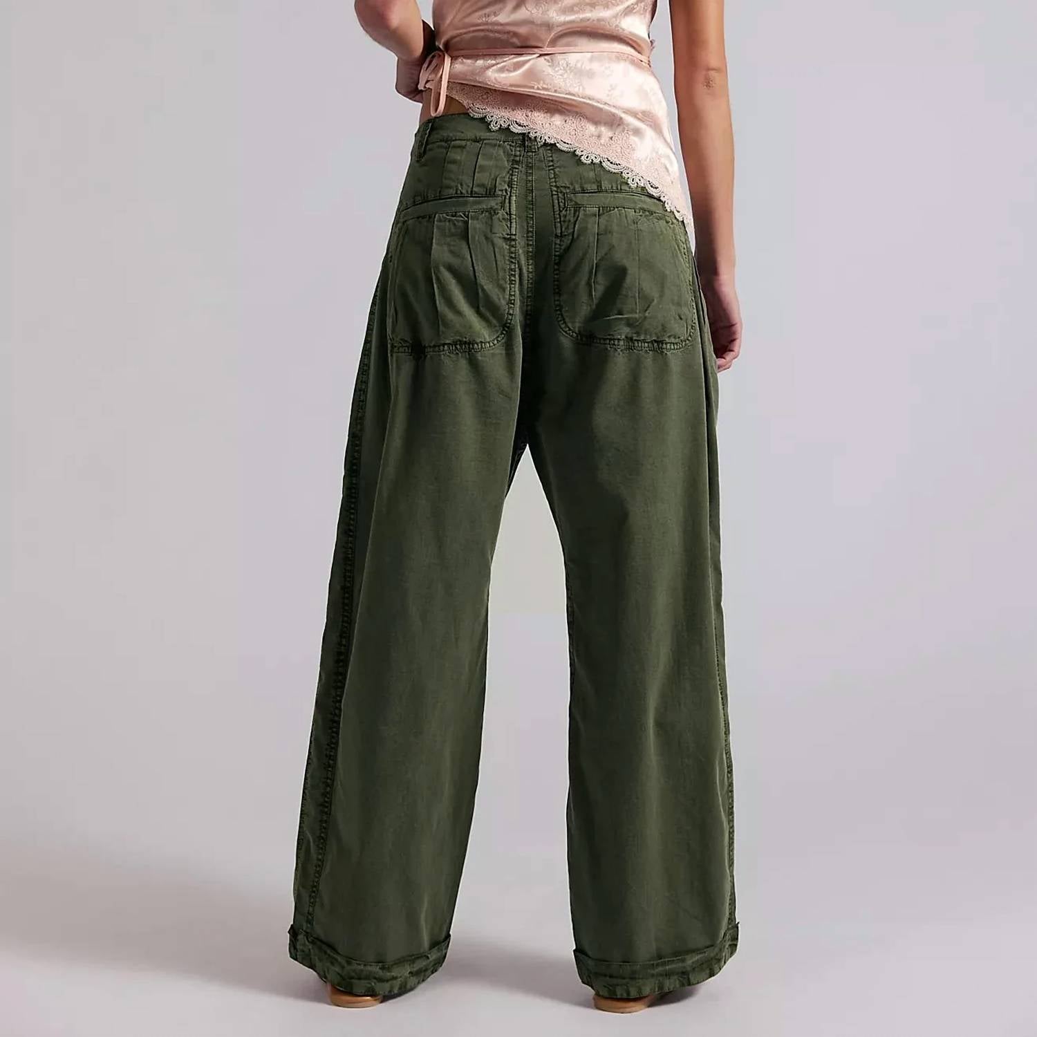 Free People - Clover Dropped Low-rise Trouser