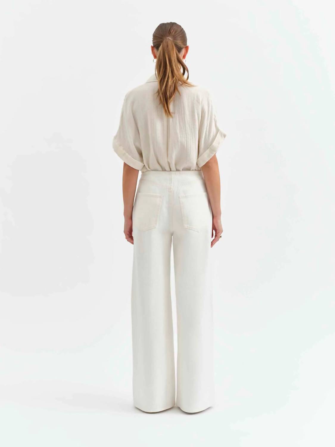 Daze - Madison Mid Rise Wide Leg Jeans