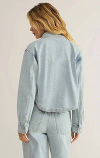 Z Supply - All Day Cropped Denim Jacket
