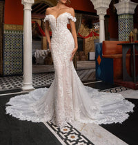 Kitty Chen Couture - Ada Train Wedding Dress