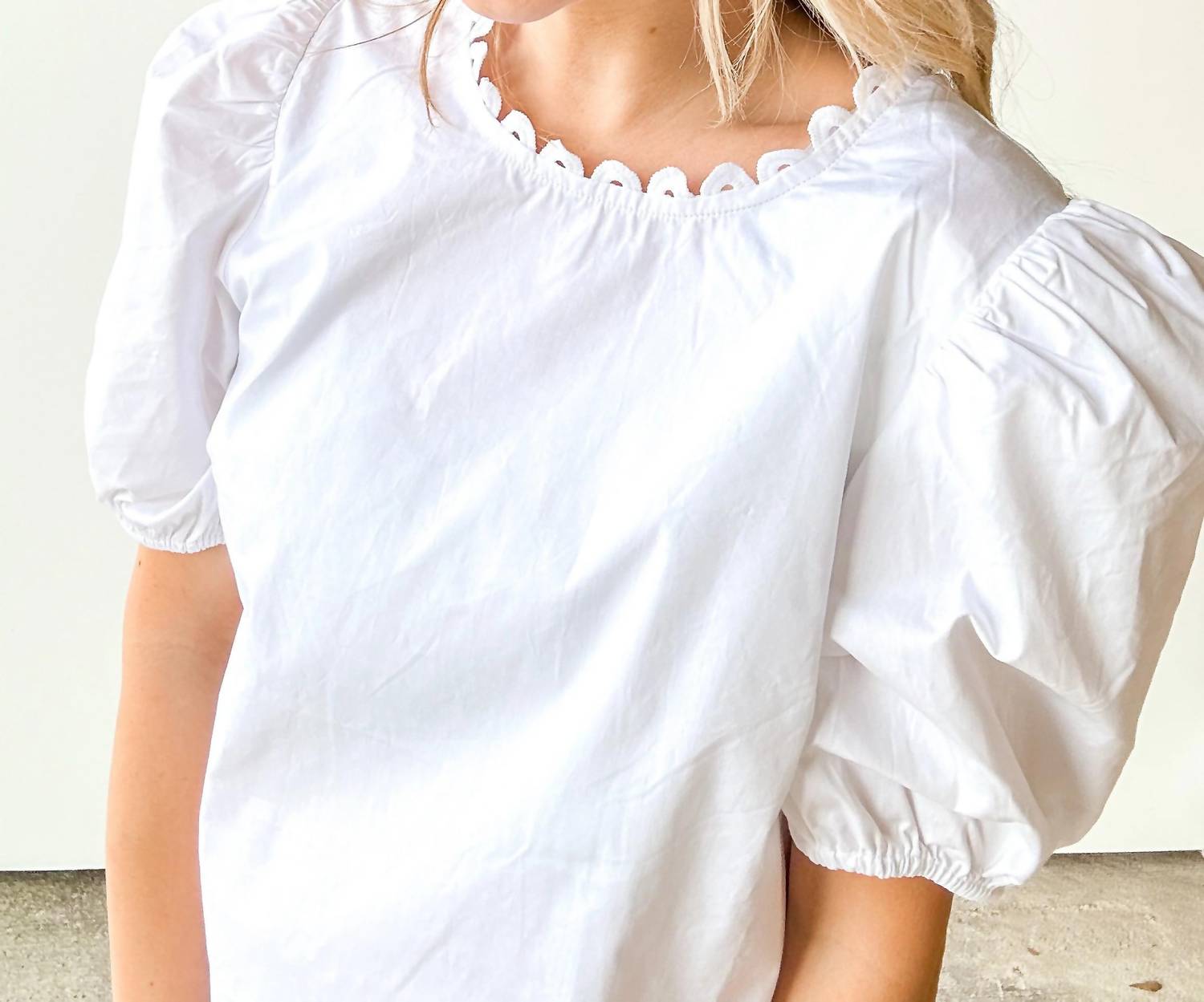 2.7 August Apparel - Orchid Blouse