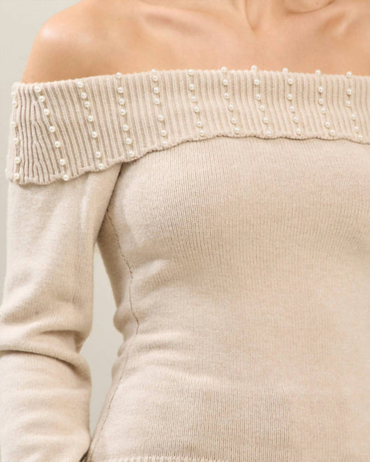 Able - Ensley Off Shoulder Sweater