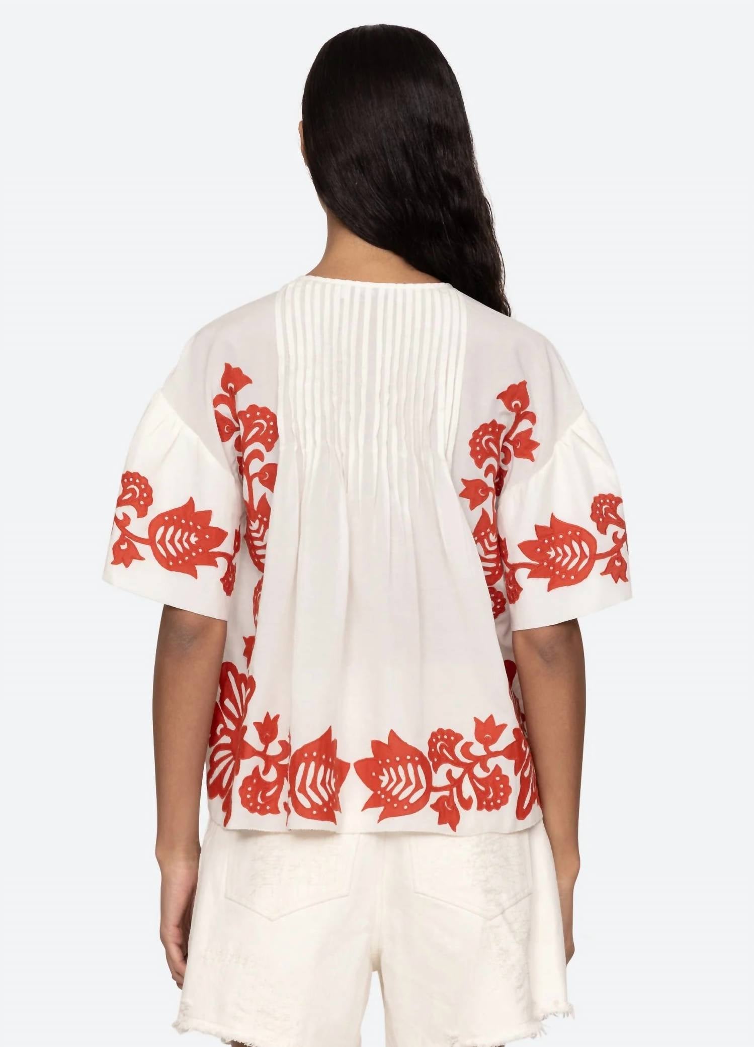 Sea - Liliana Short Sleeve Top