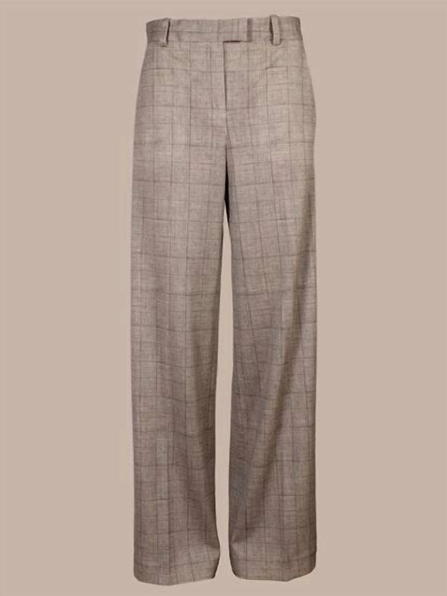 Circolo 1901 - Women's Prince Of Wales Trouser Pants