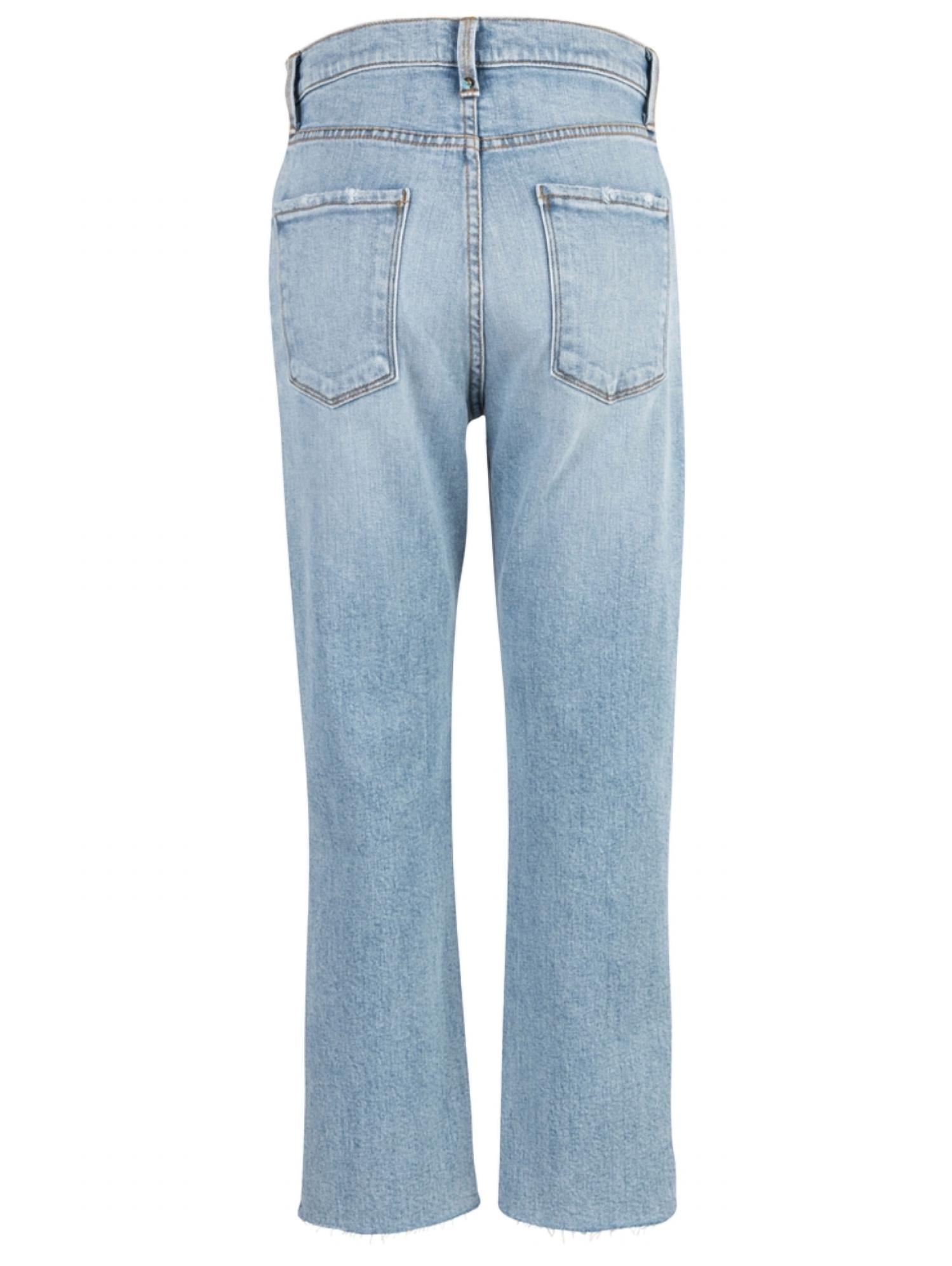 Edyson - Olivier High Rise Straight Leg Jeans with Raw Hem