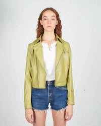Jakett - Josey Washed Leather Jacket