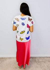 Queen Of Sparkles - Short Sleeve Butterfly Tee