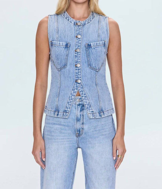 Pistola - Gia Fitted Collarless Vest