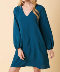 Mittoshop - Charli Balloon Long Sleeve Mini Dress